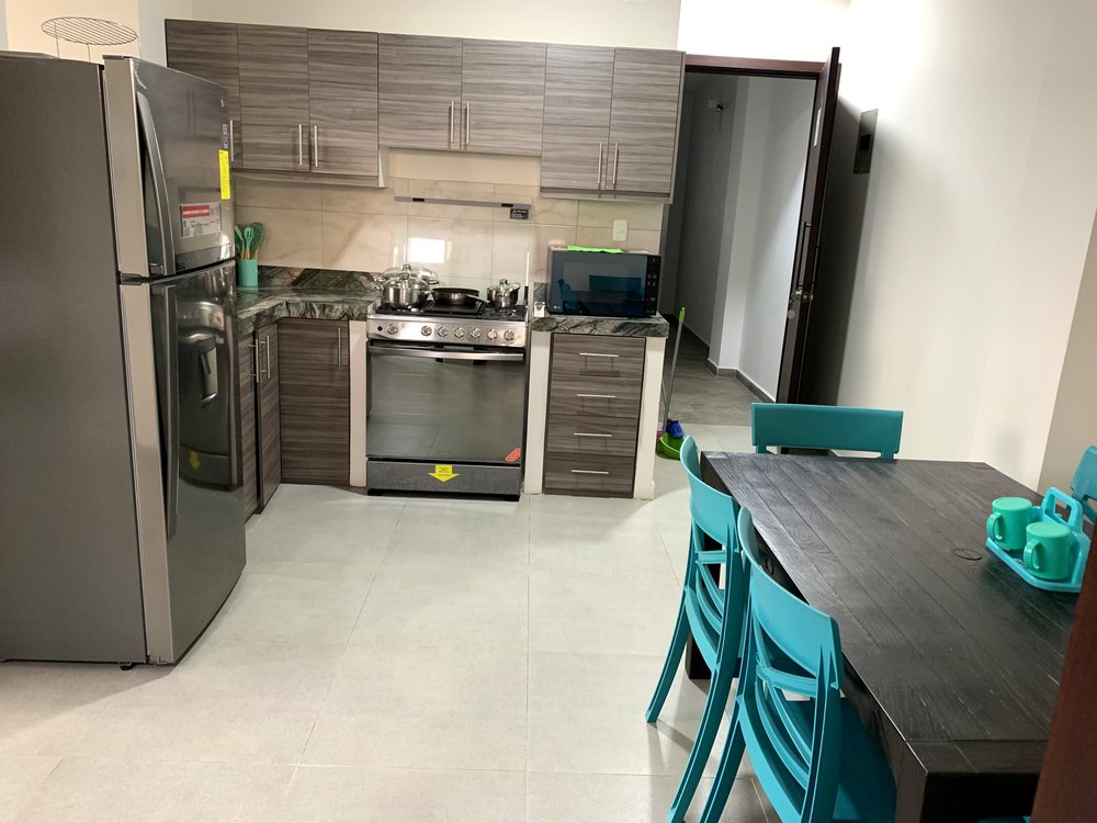 Cocina equipada en Senbeach